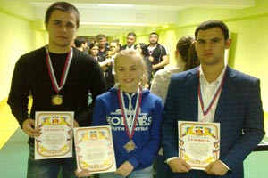 Институт занял 2-ое место в соревнованиях по настольному теннису среди студентов вузов г. Пятигорска