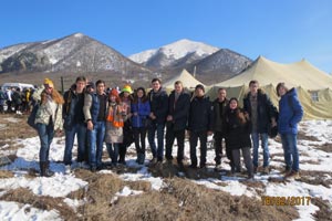 Студенты факультета сервиса, туризма и дизайна совершили восхождение на гору Бештау