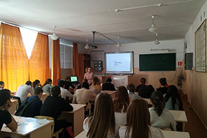 Профориентационные встречи с учащимися школ Ставропольского края