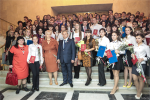 Студенты СКФУ стали стипендиатами губернатора Ставропольского края