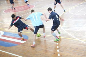 Сборная филиала приняла участие в Кубке ректора СКФУ по мини-футболу