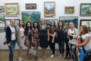 Выставка молодых художников
