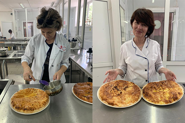 Демонстрационным экзаменом завершилось обучение по программе приготовления осетинских пирогов