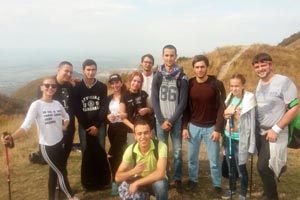 Студенты инженерного факультета совершили восхождение на гору Бештау