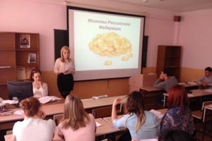 В колледже проведен открытый урок на тему: «Банкноты и монеты РФ»