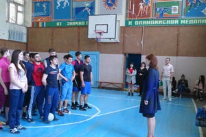 Соревнования по волейболу «Шаг на встречу» в колледже ИСТиД