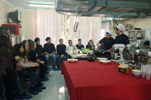 Мастер-класс по приготовлению блюд японской и итальянской кухонь «Студент ВО – студенту СПО»