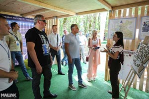 Гендиректор «Роскосмоса» Дмитрий Рогозин ознакомился с проектами СКФУ на «Машуке»