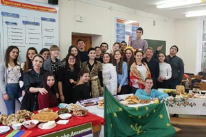В Школе Кавказского гостеприимства СКФУ прошло стилизованное практическое занятие по культуре народов Северного Кавказа