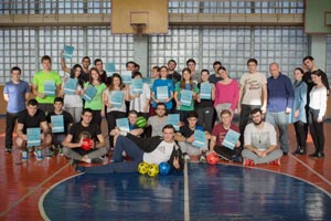 Волонтеры ИСТиД СКФУ помогли организовать и провести благотворительный турнир по доджболу в Пятигорске