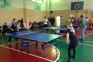 В Институте состоялись соревнования на личное первенство среди студентов по настольному теннису