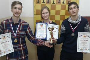 Шахматисты ИСТиД СКФУ достойно выступили в первенстве города по шахматам среди вузов