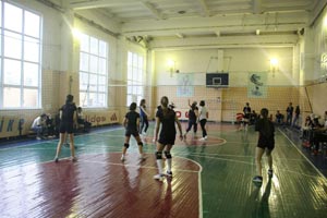 Состоялось первенство Института по волейболу (девушки) среди факультетов
