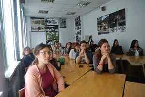 Встреча студентов с архитекторами из Санкт-Петербург