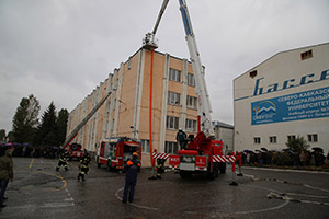 Состоялись совместные плановые учения Северо-Кавказского регионального центра МЧС России и филиала СКФУ в г. Пятигорске