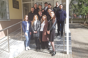 Студенты юридического факультета посетили судебное заседание гарнизонного военного суда