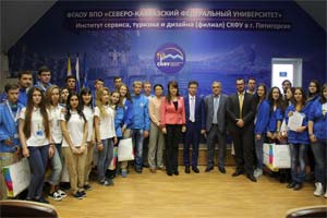 Делегация ОАО «КСК» посетила филиал СКФУ в г. Пятигорске с рабочим визитом