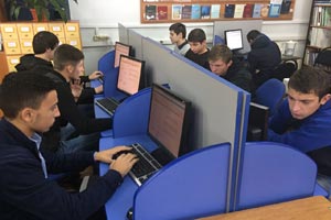Первокурсники колледжа ИСТиД прошли обучение на базе библиотечно-информационного центра (БИЦ)
