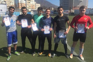 Студенты колледжа стали призерами городского турнира по мини-футболу