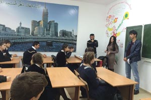 Студент кафедры ЭУП провел профориентационное мероприятие в выпускных классах ОСШ № 2 г. Сунжа (Республика Ингушетия)