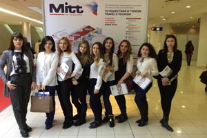 Студенты ИСТиД СКФУ приняли участие в Московской международной выставке «Путешествия и туризм»