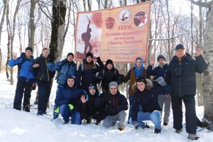 Команда Колледжа ИСТИД – участники XXXVI Массового восхождения на вершину г. Бештау-Пятигории