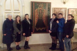Студенты колледжа ИСТиД посетили выставку молодых художников Ставропольского Краевого отделения СХР «Палитра добрых чувств»