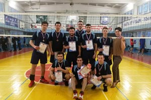 Команда ИСТиД СКФУ по волейболу стала призёром турнира по волейболу среди мужских команд вузов г. Пятигорска