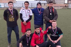 Команда колледжа ИСТиД завоевала второе место футболу среди команд ссузов в рамках спартакиады города Пятигорска
