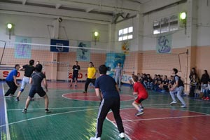 В филиале прошло первенство по волейболу среди юношеских команд