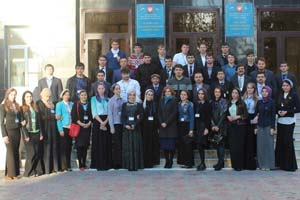 Студенты юридического факультета участники региональной  конференции в г. Грозном Чеченской Республики