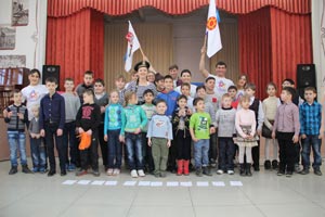 Волонтеры отряда «Волна СКФУ» устроили праздник для ребят из реабилитационного центра «Живая Нить»