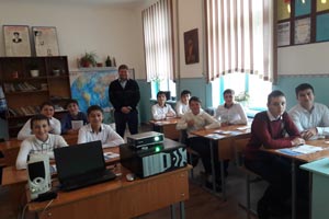 ИСТиД СКФУ провел День науки в двух средних образовательных школах с.п. Лечинкай Кабардино-Балкарской республики