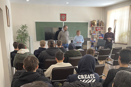 Студенты СКФУ провели «Тесла-шоу» для учащихся Северо-Кавказского финансово-энергетического техникума