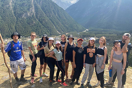 Студенты посетили национальный парк Приэльбрусье