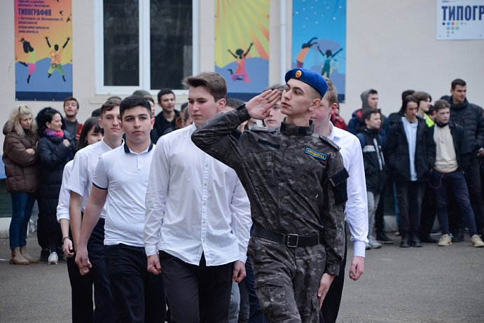 В колледже Пятигорского института СКФУ прошла военно-патриотическая игра «Зарница – 2022»