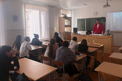 Учащиеся академического класса МБОУ Лицей №15 г. Пятигорска обсудили сейсмостойкость зданий и сооружений