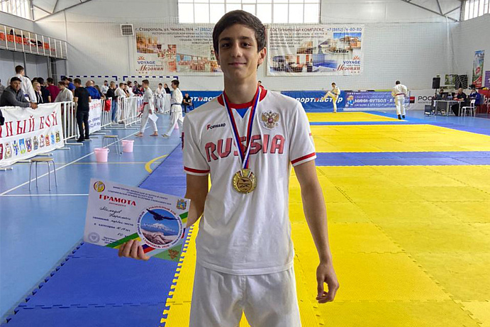 Студент колледжа стал победителем краевых соревнований Ставропольского края по рукопашному бою