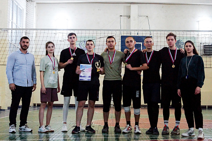 В Пятигорском институте СКФУ прошли соревнования по волейболу