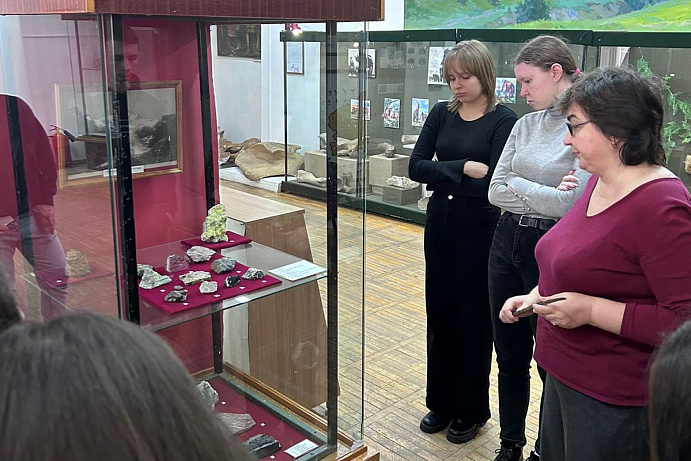 Студенты колледжа Пятигорского института СКФУ посетили краеведческий музей