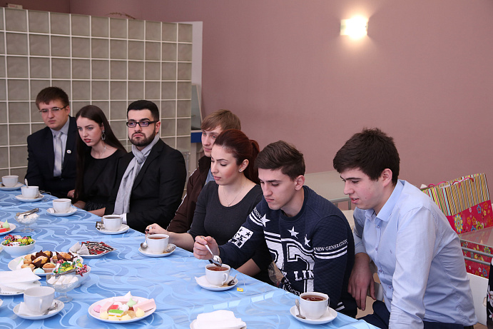 Встреча студенческого актива с директором Института в Татьянин день