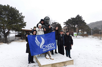 Активисты клуба «Лидер» колледжа Пятигорского института СКФУ посетили парк города Кисловодска