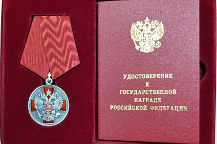 Директор института профессор Т.А. Шебзухова награждена Медалью ордена за заслуги перед Отечеством II степени