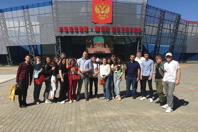 Студенты юридического факультета посетили интерактивный музей «Россия-Моя история»