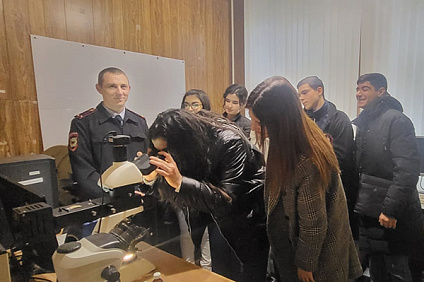 Будущие юристы посетили Экспертно-криминалистический центр ГУ МВД России по Ставропольскому краю