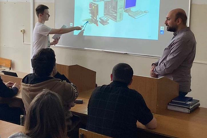 Открытый урок «Периферийные устройства ПК» для студентов колледжа Пятигорского института СКФУ