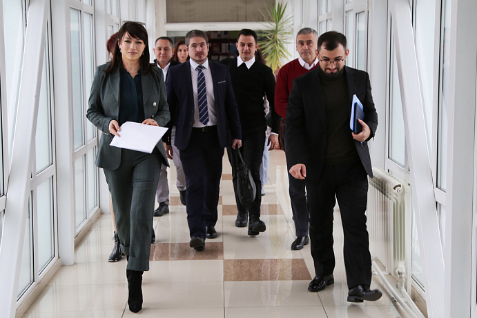 Представители руководства турецкого холдинга «Kilit Hospitality Group» встретились со студентами Пятигорского института СКФУ