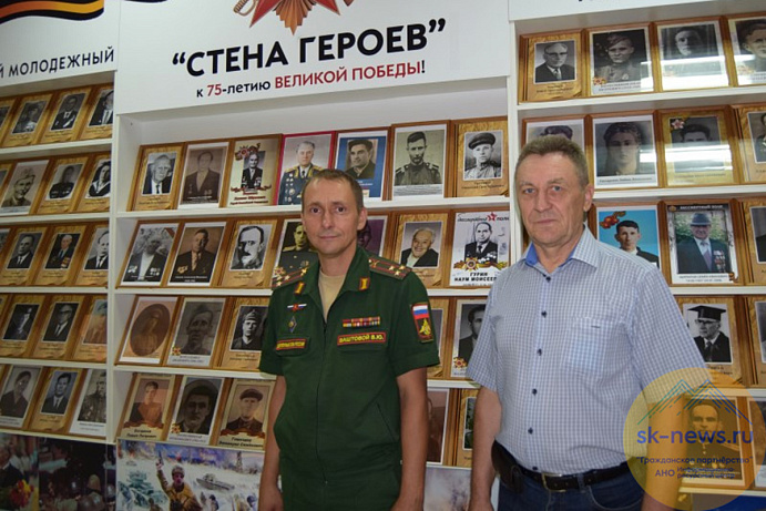 Начальник ВУЦ СКФУ встретился с главой краевого отделения «Боевого братства»